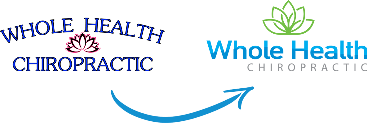 Whole health logo both before and after