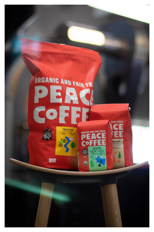 coffee bag product shot