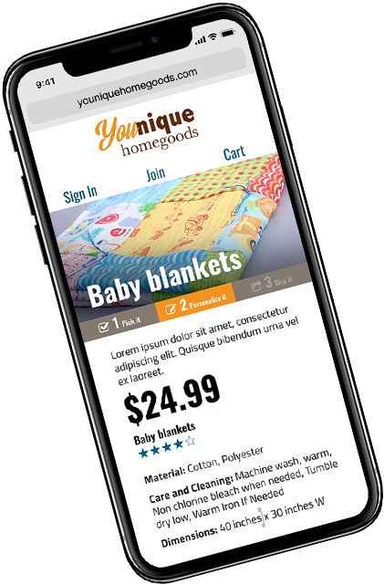 Younique Homegoods high resolution mobile image 1